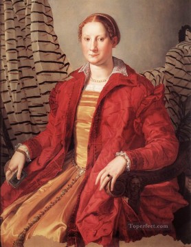 Agnolo Bronzino Painting - Portrait Of A Lady Florence Agnolo Bronzino
